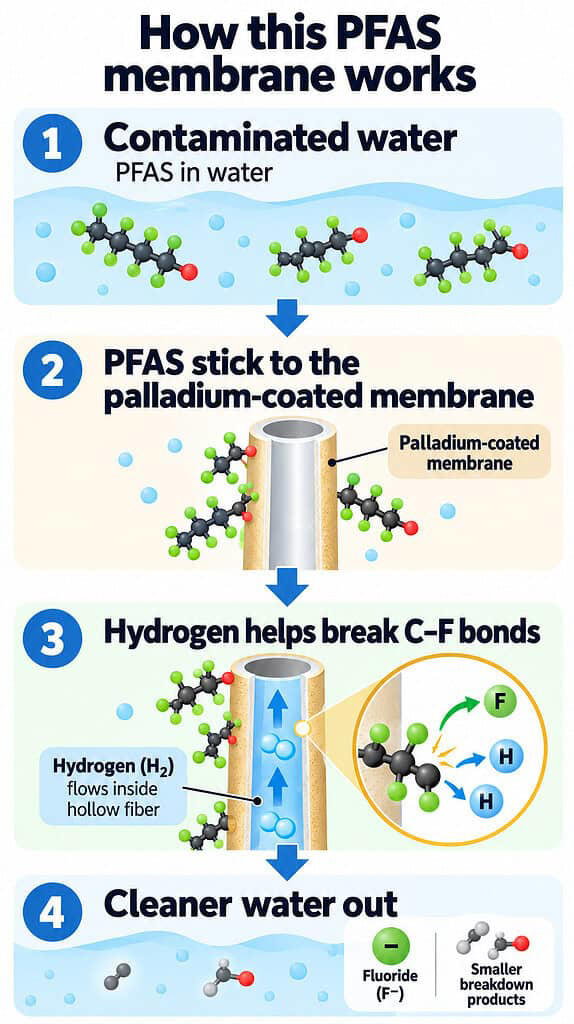 Scientists built a membrane that breaks down 'forever chemicals ...