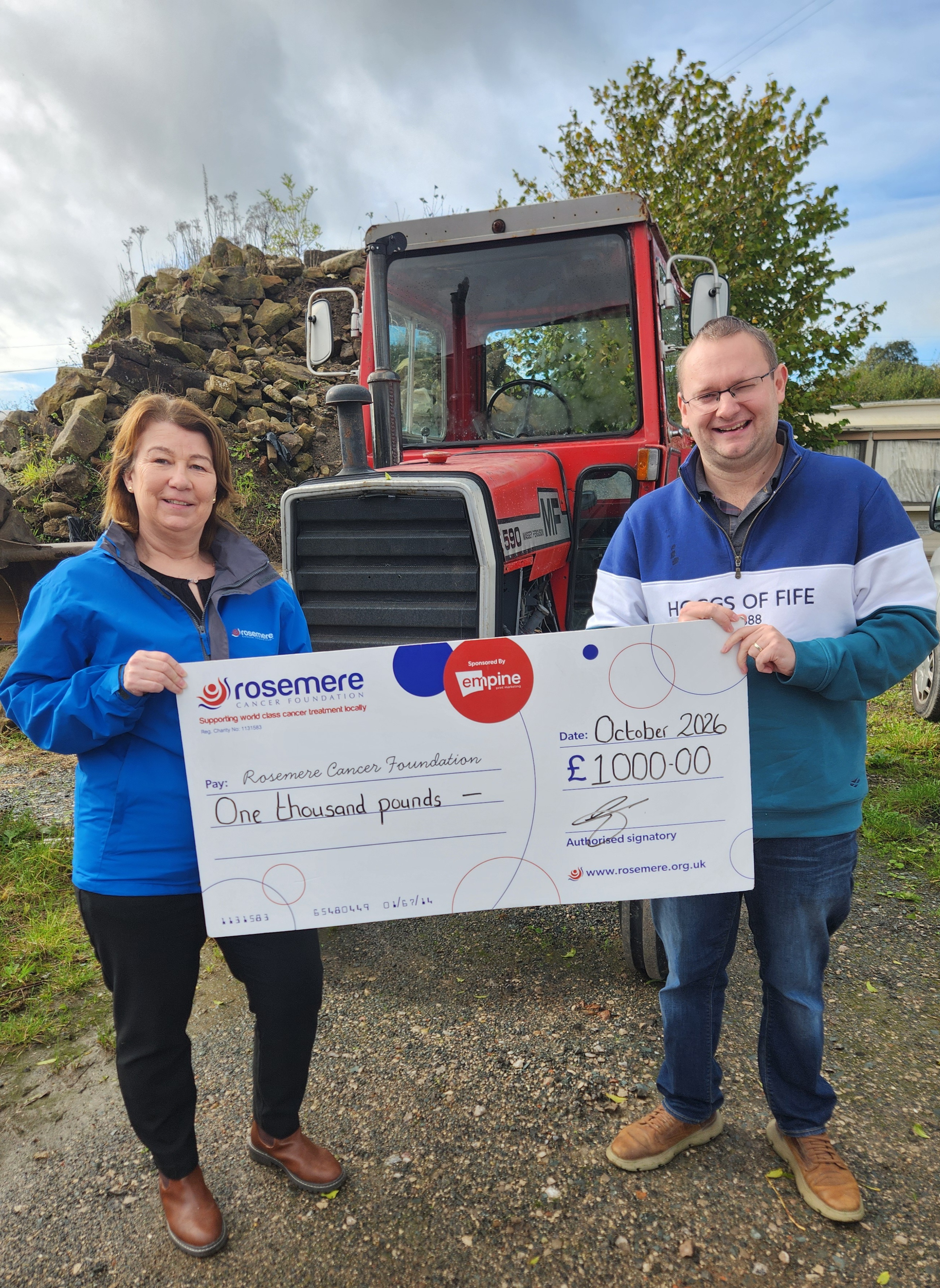 Lancaster village's country festival brings in £1k for cancer charity
