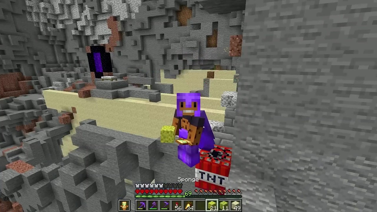 A Minecraft hardcore build fits an entire world in one chunk