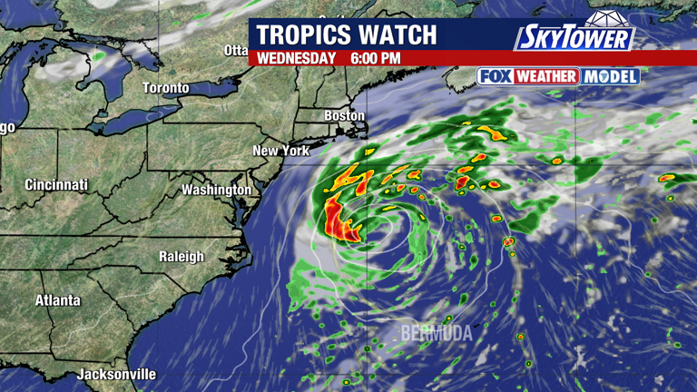 Tropical development chance grows for low pressure off Carolinas