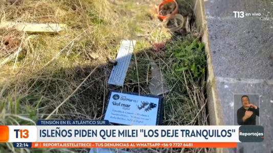Informe de Teletrece de Chile en Malvinas