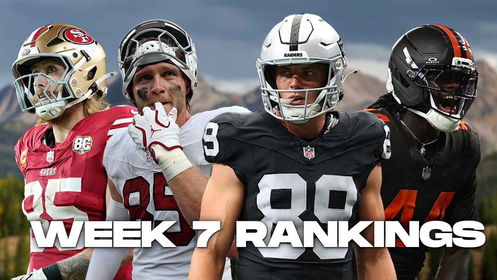 Fantasy football tight end rankings: Week 7 2026