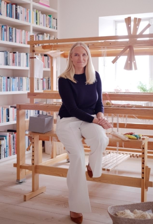 Norway's Queen Mette-Marit finds solace in weaving