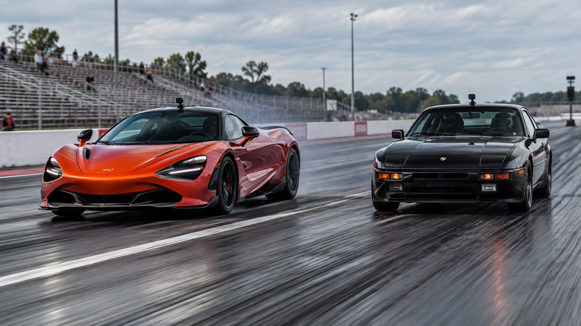 Electric Porsche 944 beats McLaren 720S in drag race