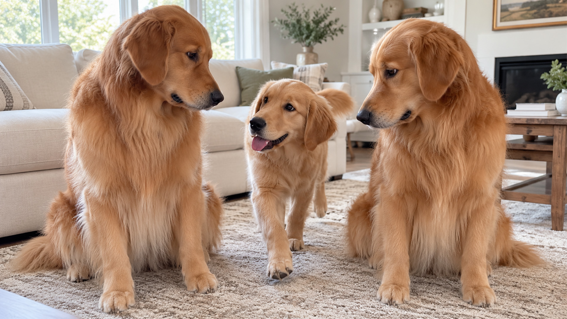 Dog parents look completely done with their puppy