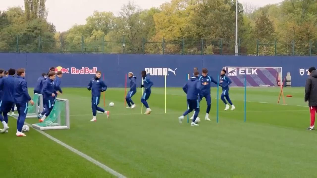 Leipzig train at home ahead of tough UCL test at Real Madrid