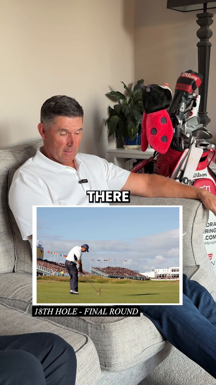 Inside the mind of a champion: Padraig Harrington's 2008 Open memories