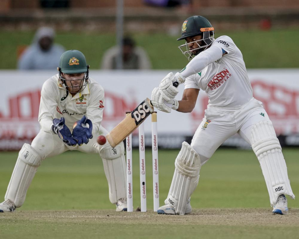Australia on the back foot as Bavuma plays captain's innings for South Africa