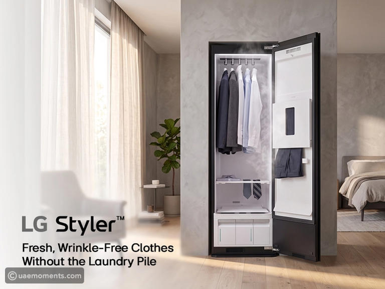 LG Styler: Fresh, wrinkle-free clothes without the laundry pile