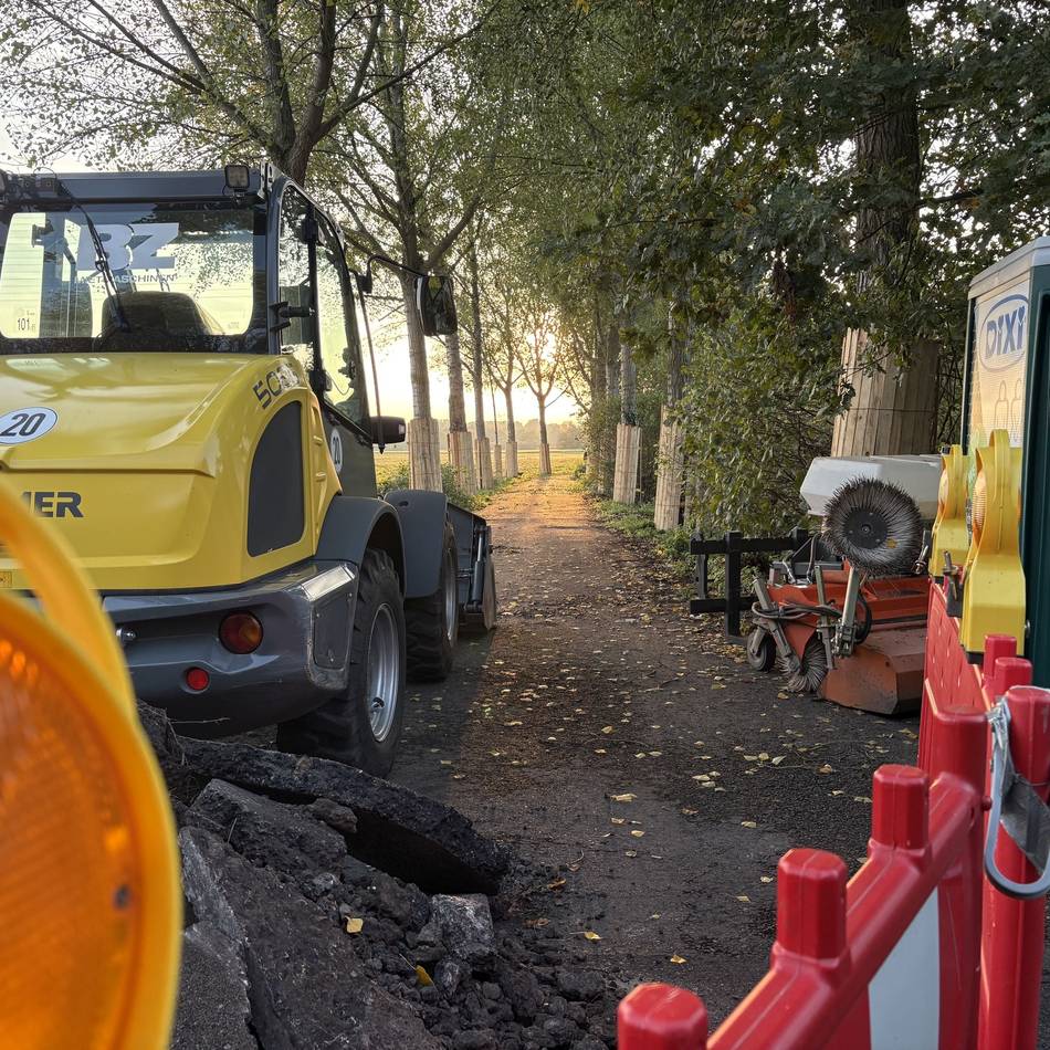 Pappelallee in Lank-Latum wird saniert