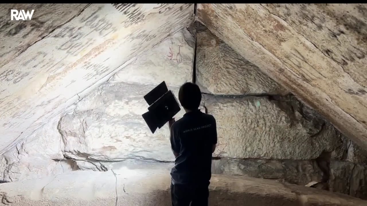 Researchers are studying red markings in the discharge chambers of the ...