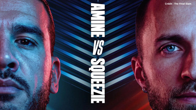 Amine annonce Final Slam, son événement de catch organisé avec Squeezie