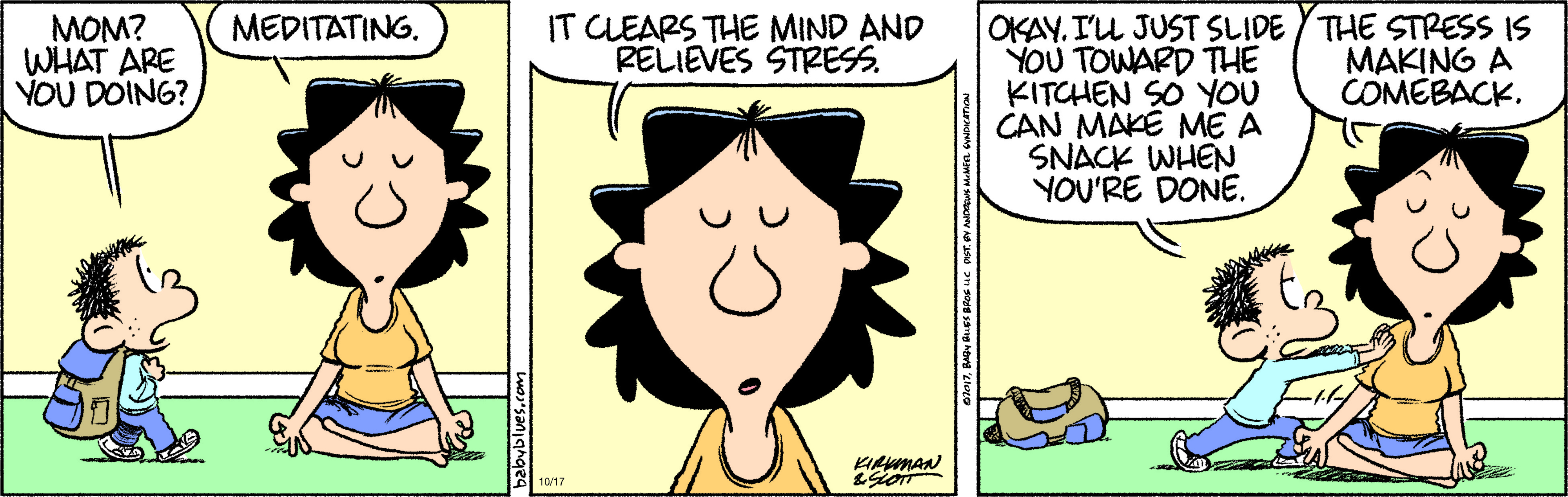 Baby Blues by Rick Kirkman and Jerry Scott