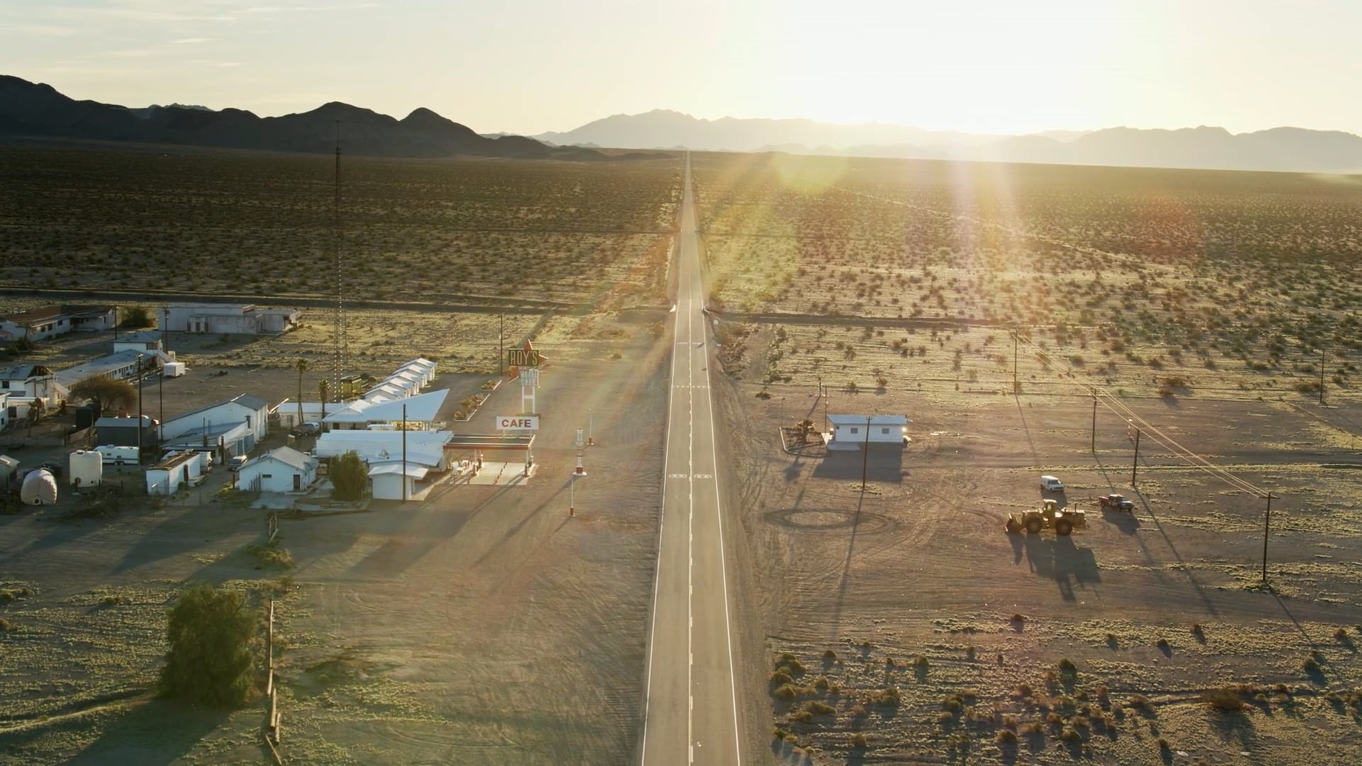 Exploring Route 66: Aerial views from a drone's perspective