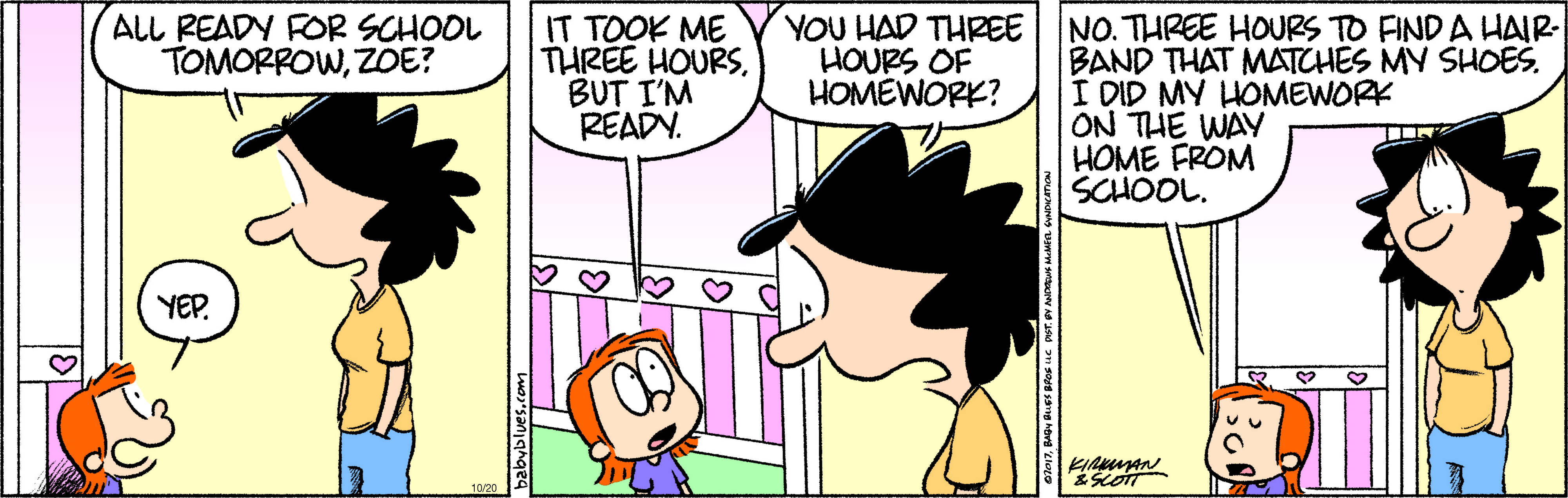 Baby Blues by Rick Kirkman and Jerry Scott