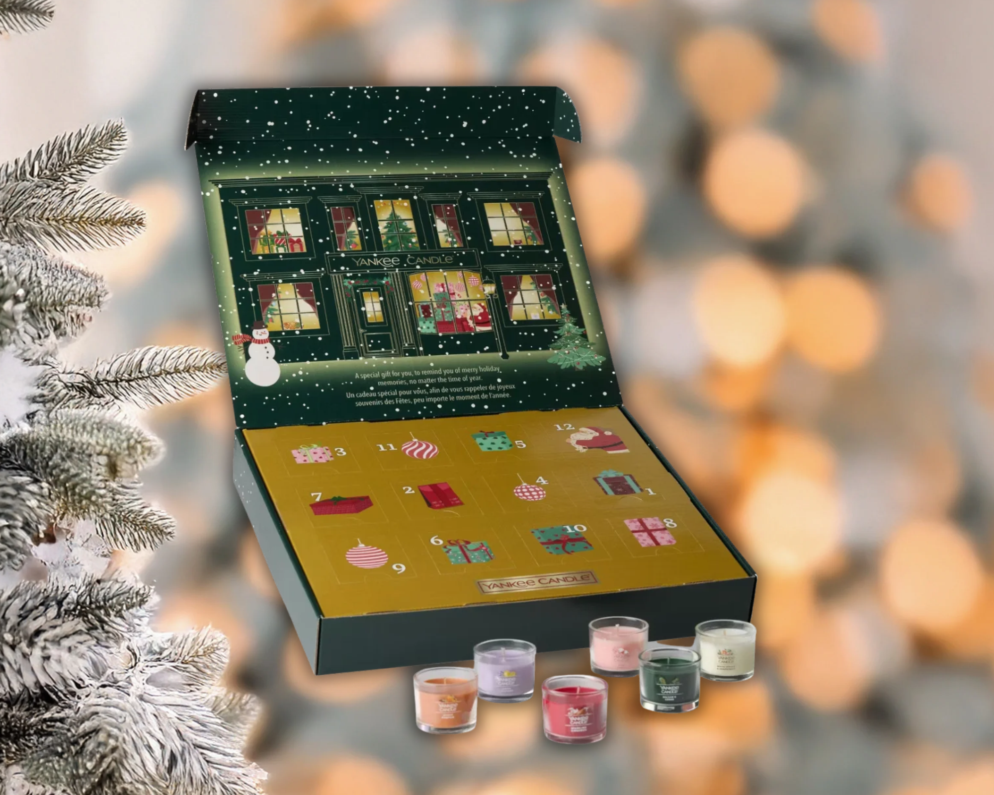 Yankee Candle just released its 2026 Christmas advent calendar packed ...