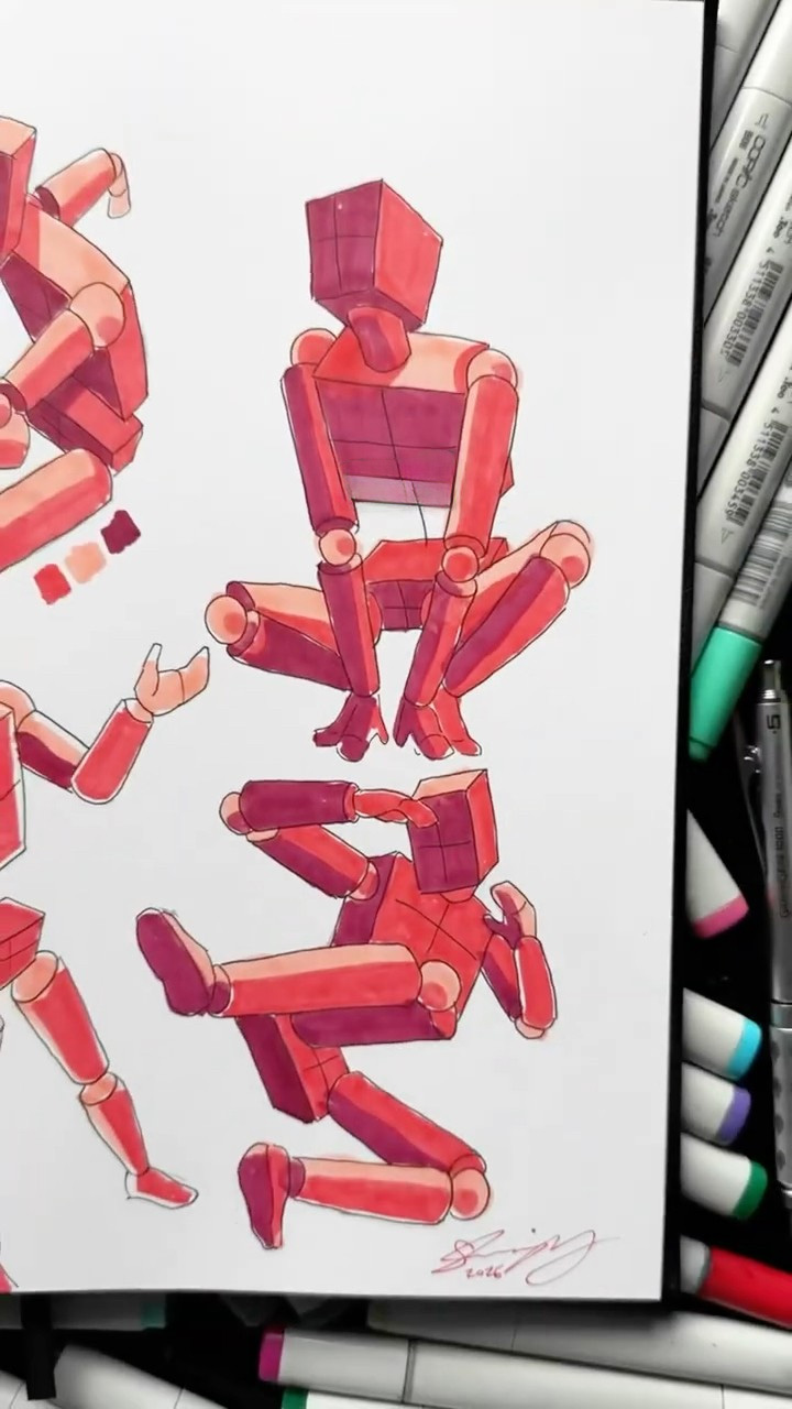Draw human anatomy step by step for beginners