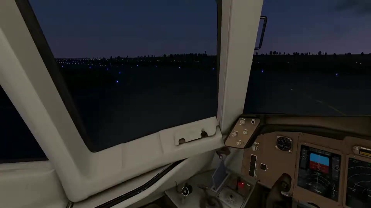 Flight sim player flies a full flight in X-Plane 11 (part 4)