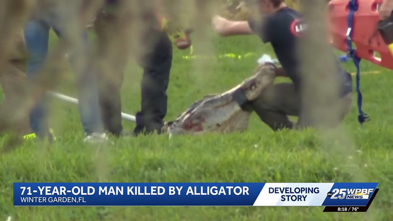 Man poses for fishing photo moments before being killed by 12ft alligator