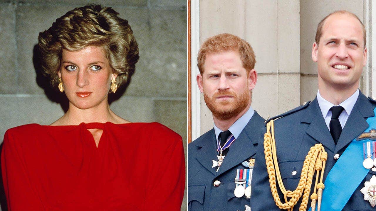 Princess Diana feared Prince Harry would wither in Prince William's shadow: expert