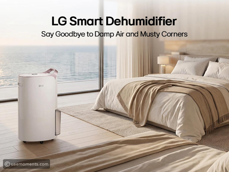 LG smart dehumidifier MD19GQGE0: Say goodbye to damp air and musty corners
