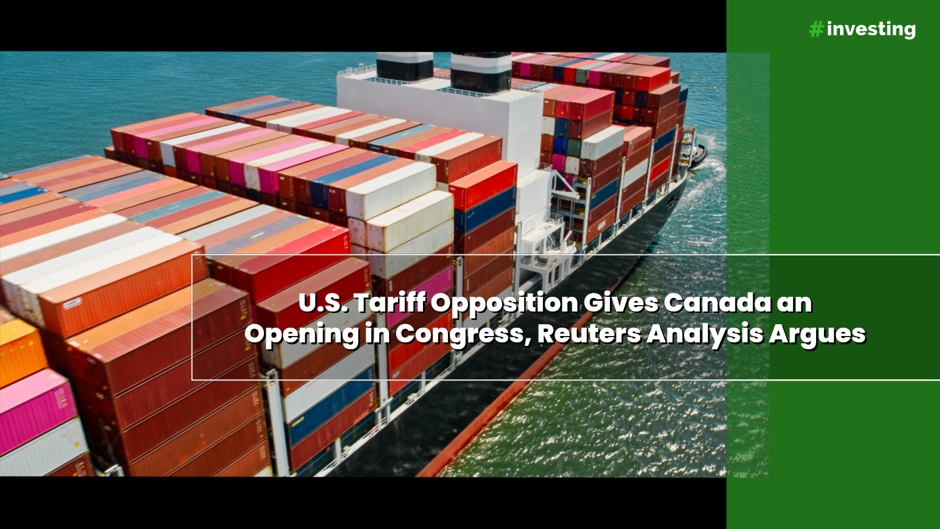 US tariff opposition gives Canada an opening in Congress, Reuters ...