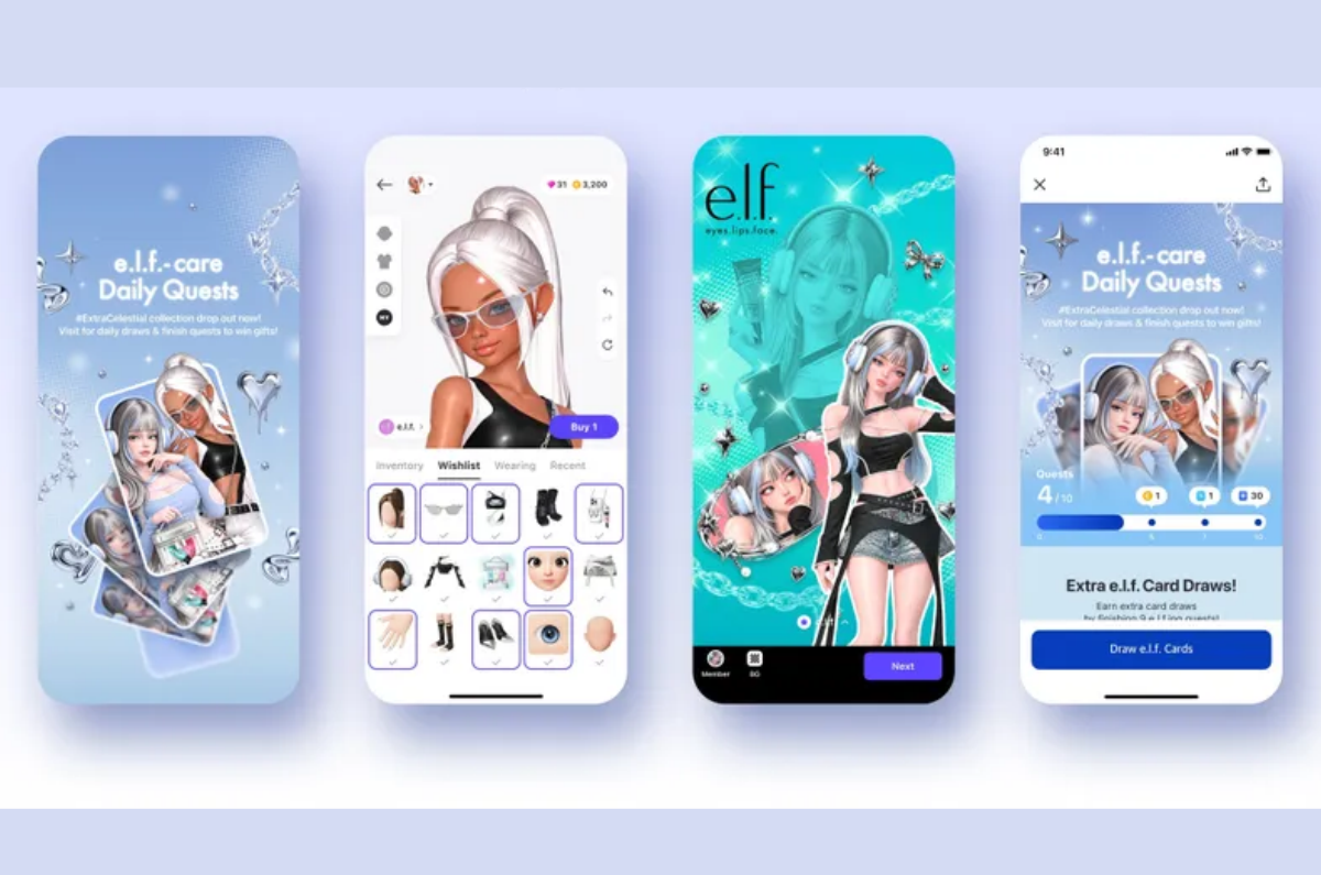 E.l.f. Cosmetics is bringing its beauty looks to the virtual world with ...