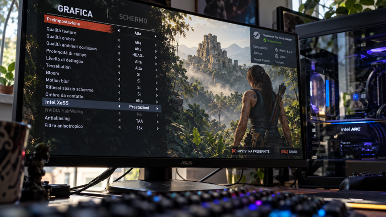 Intel vuole dare una marcia in più ai giochi su Linux, ecco come