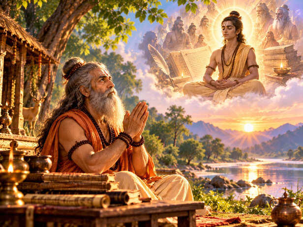 Why did Ved Vyasa fear what society would say about his son?