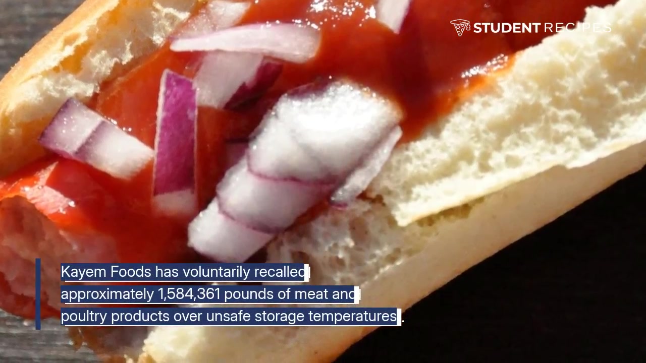 Nearly 1.6M lbs of meat recalled as USDA issues highest-level safety ...
