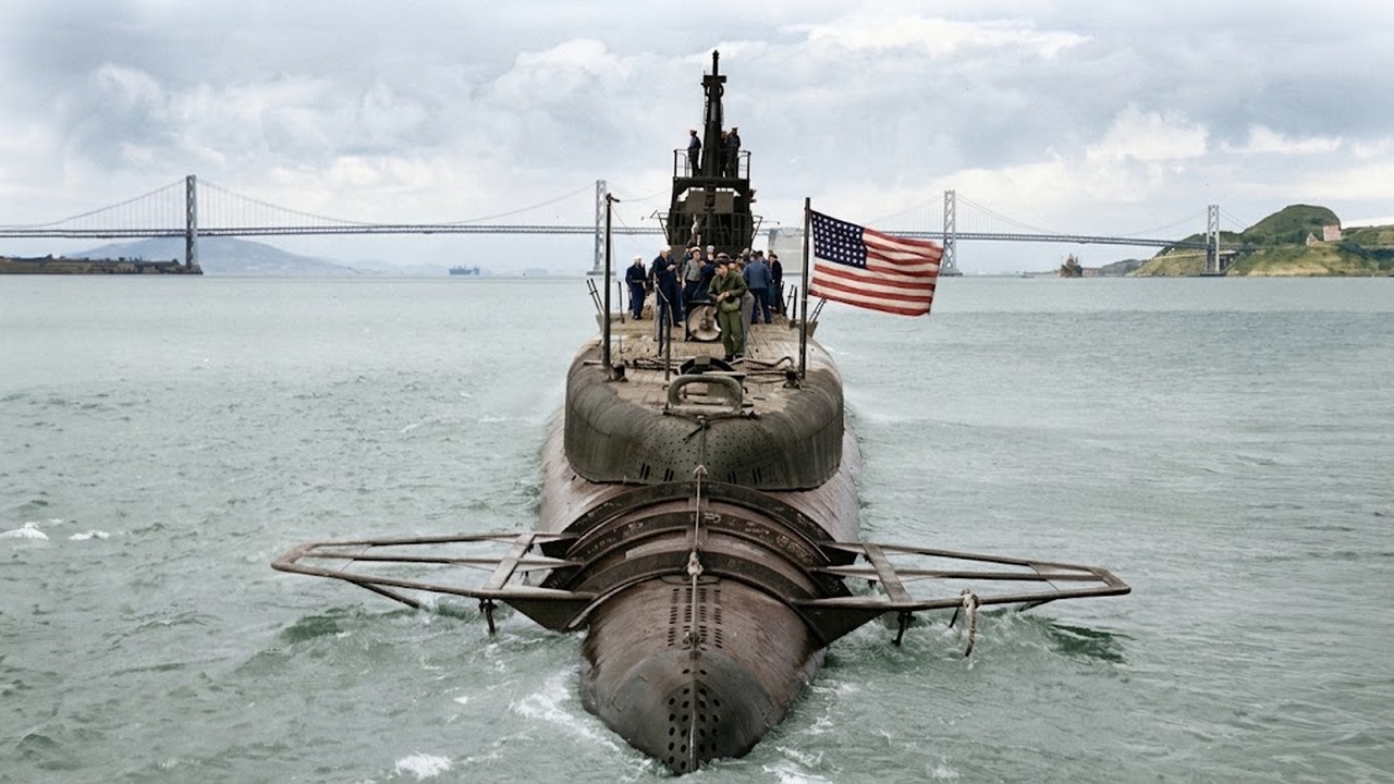 A US submarine sent its last message on April 9, 1945 then vanished ...
