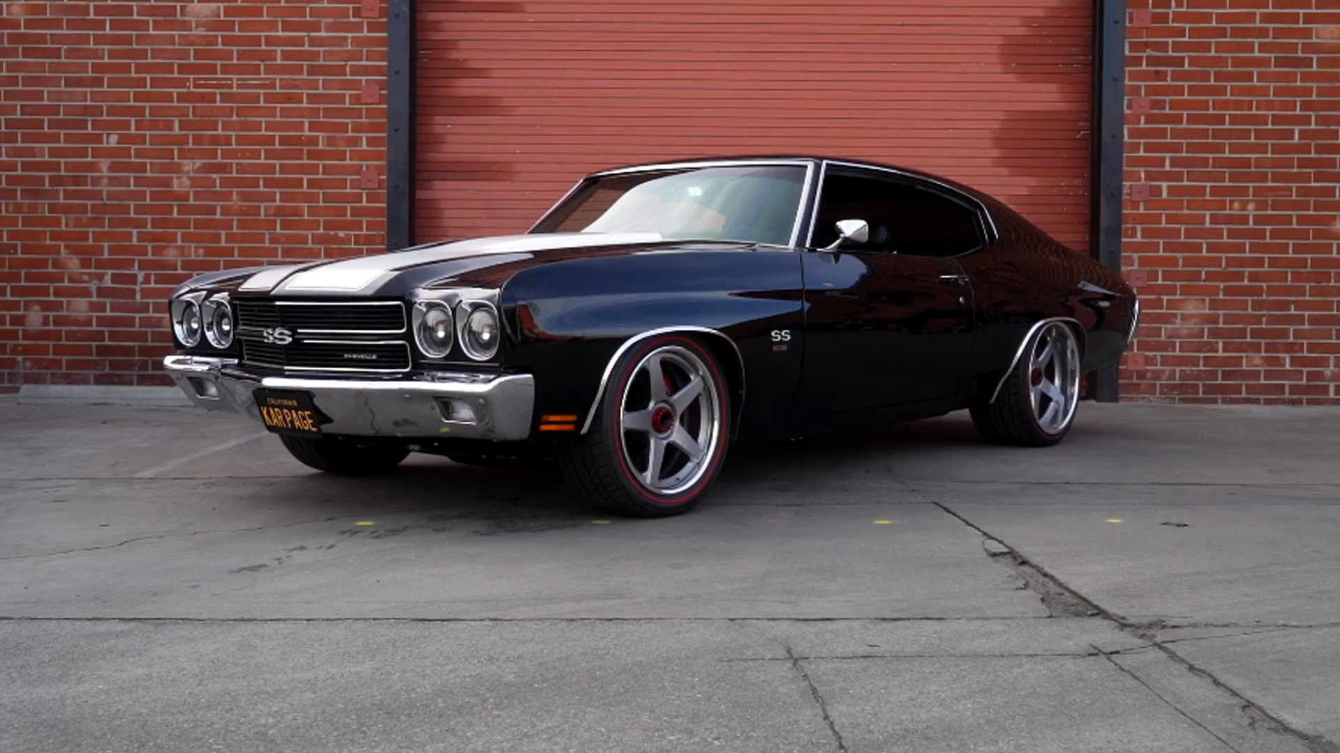 American muscle takes shape in this Chevelle SS