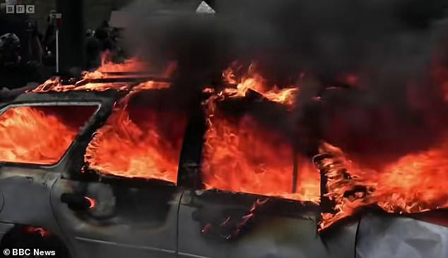 BBC mocked for calling French riots mostly peaceful while showing ...