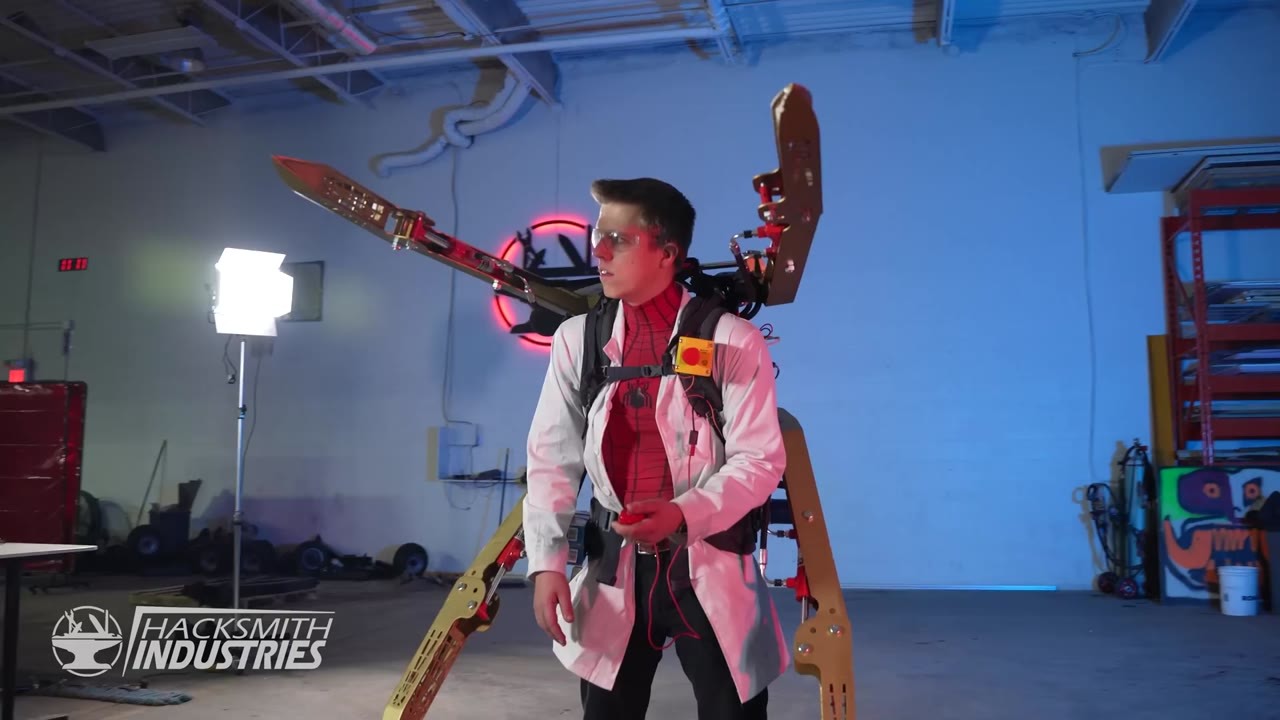 These hydraulic Spider-Man arms could break glass but could they ...
