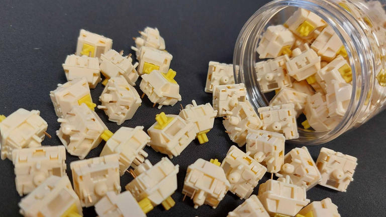 There are probably weirder things to gamify than a keyboard switch ...
