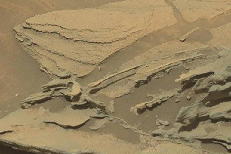 There's a weird 'floating spoon' on Mars. This is where it came from ...