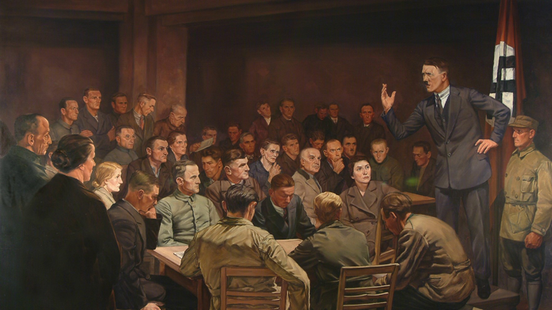 Kaiser, Hitler, Adenauer, Brandt and Kohl: A picture-frame factory ...