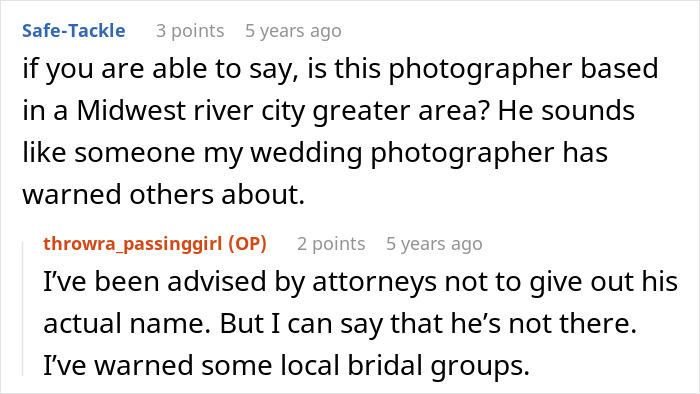 Couple leaves photographer a 3-star review, then gets a response they ...