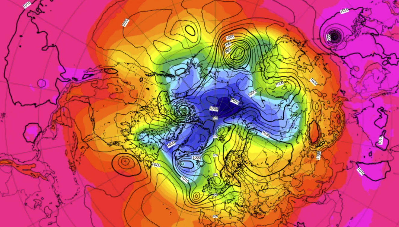 Le vortex polaire se déforme : quel impact sur l'hiver en Suisse