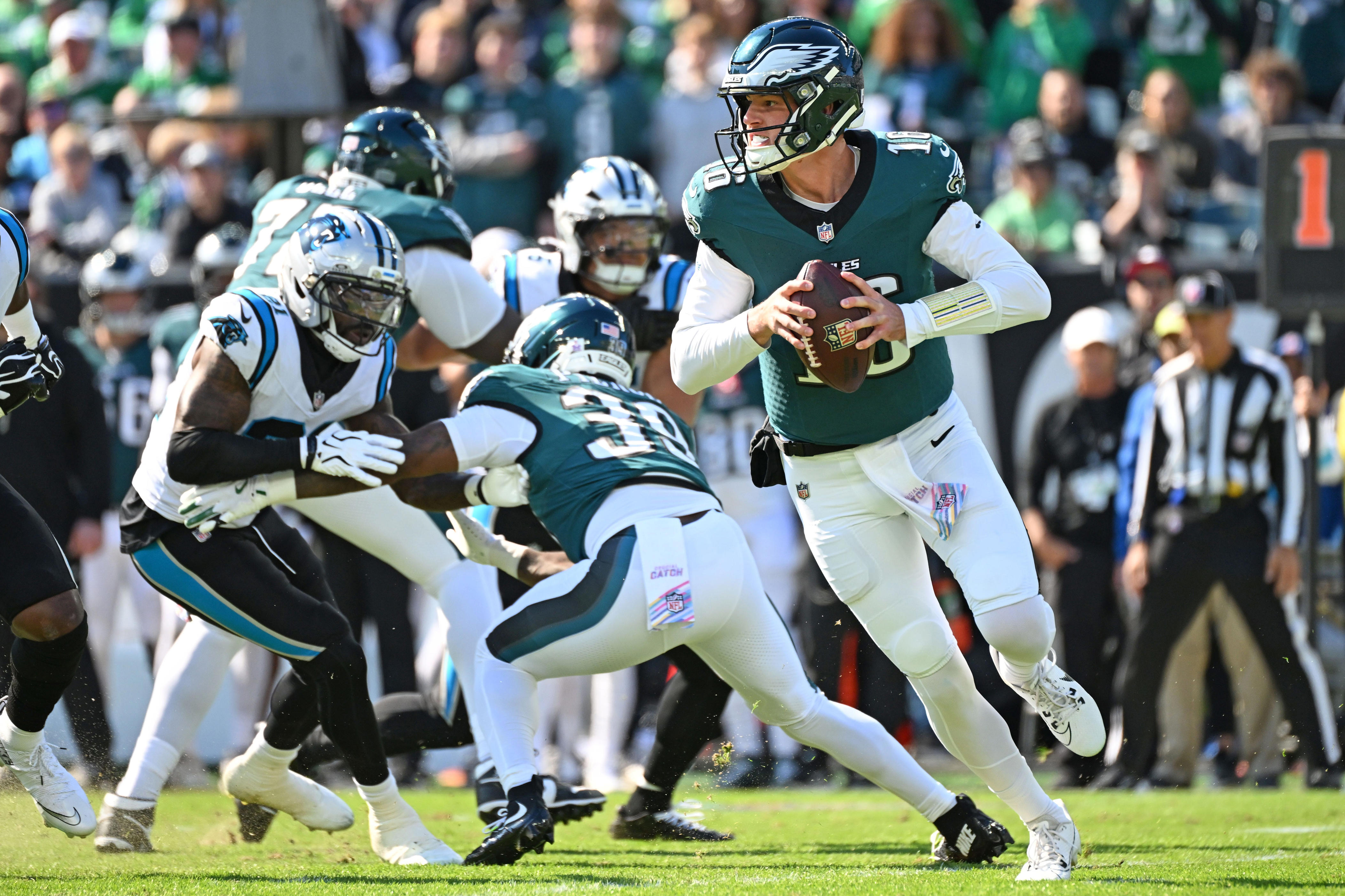 Six games, six points: Eagles’ third-quarter failures persist