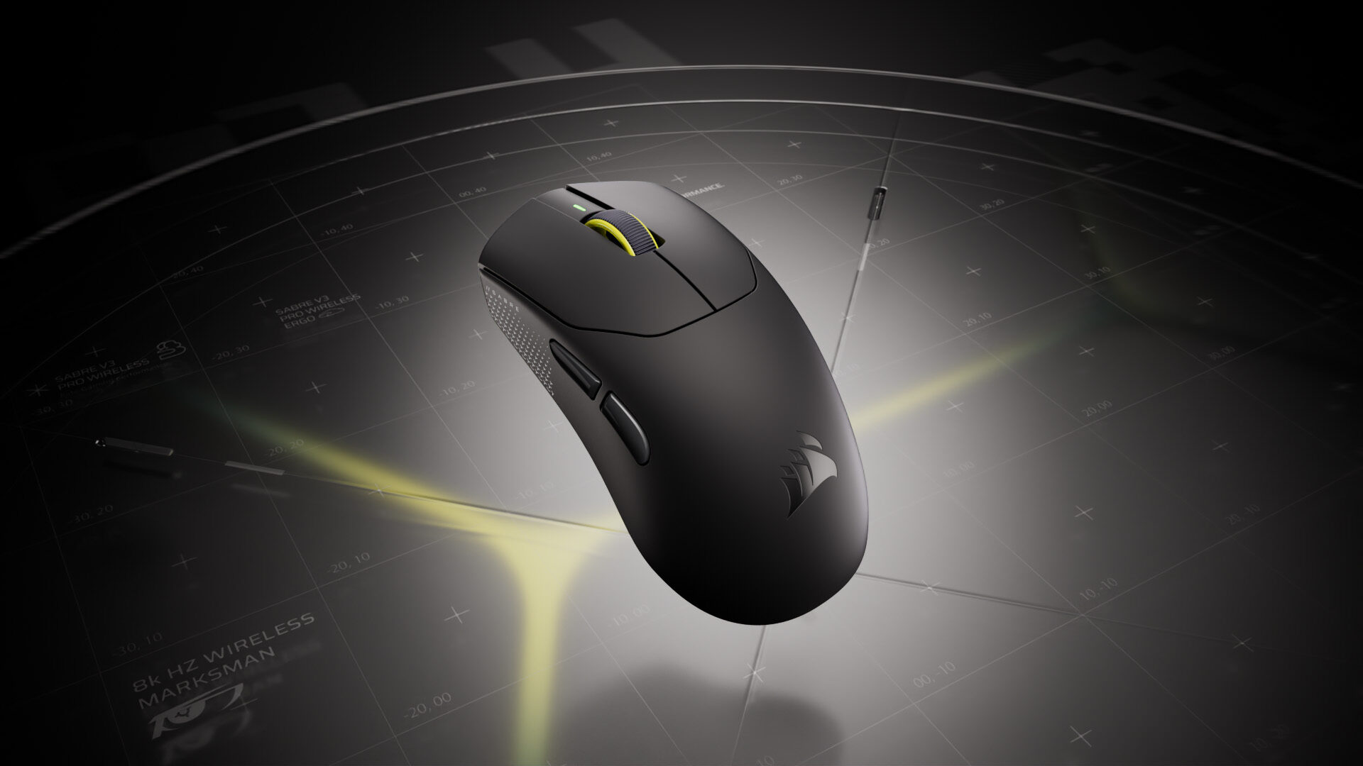 Corsair unveils SABRE V3 PRO PureVector series, crafted alongside Aimlabs