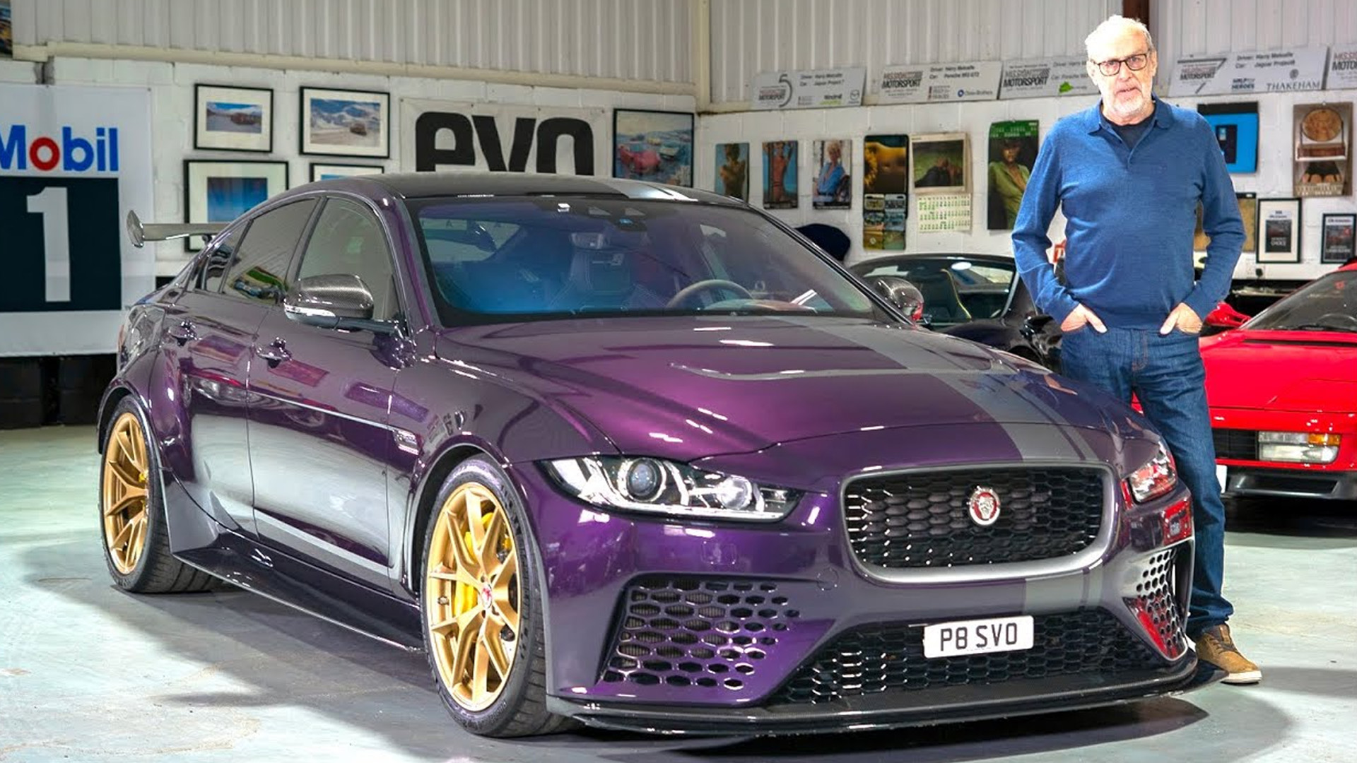 Exploring the rare 600 horsepower Jaguar XE Project 8 V8 super sedan