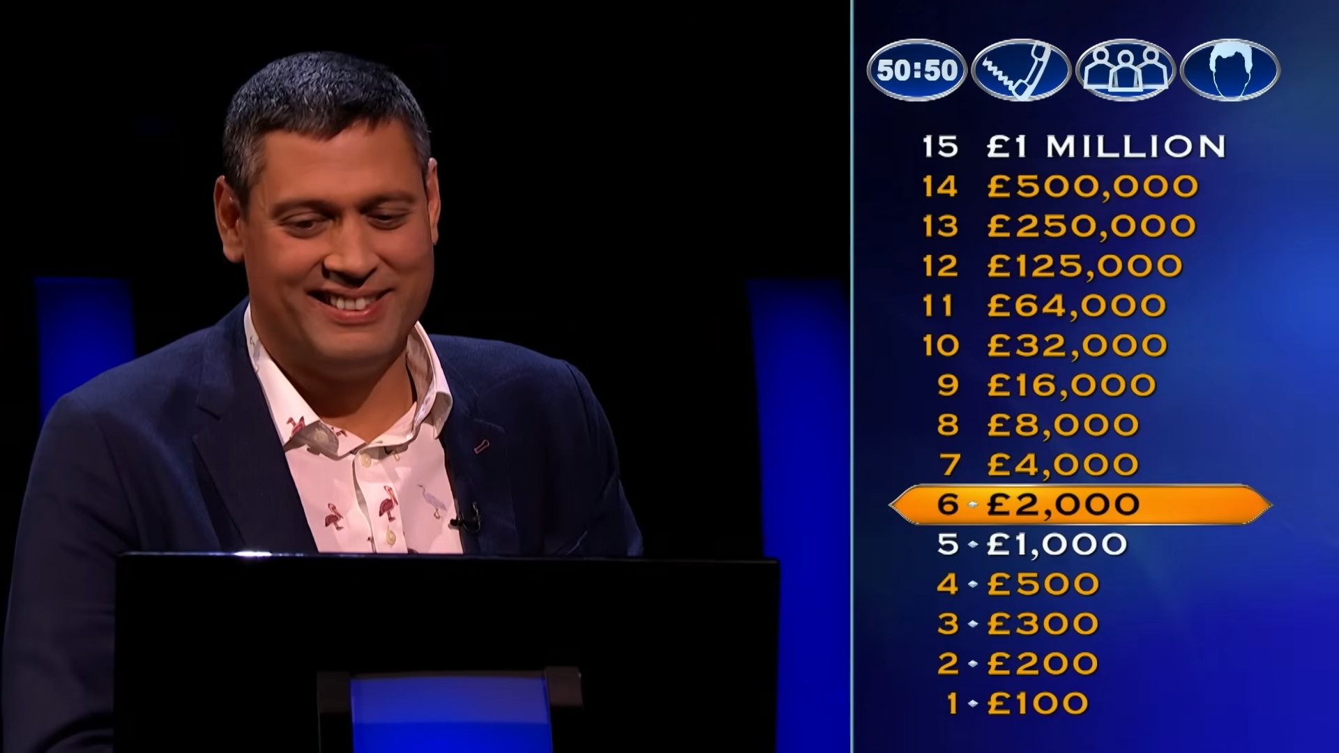 Quiz contestant branded 'pathetic' after failing £4,000 question