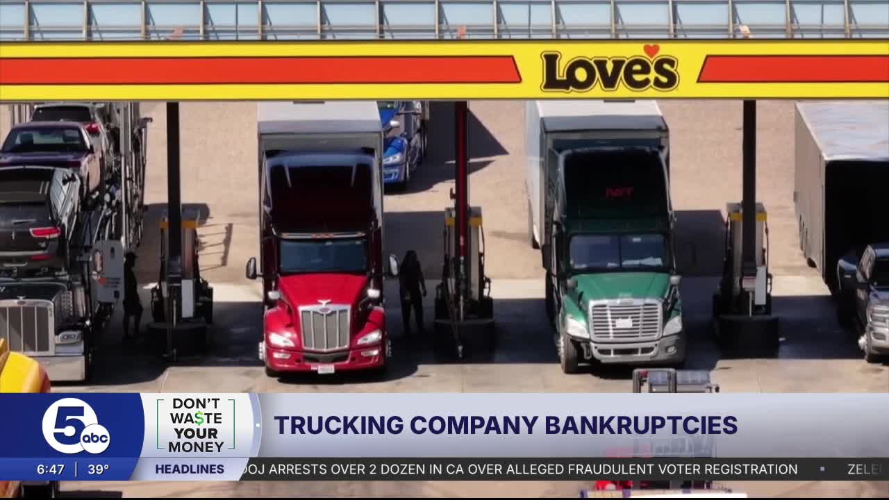 Rising diesel fuel costs put major strain on trucking companies