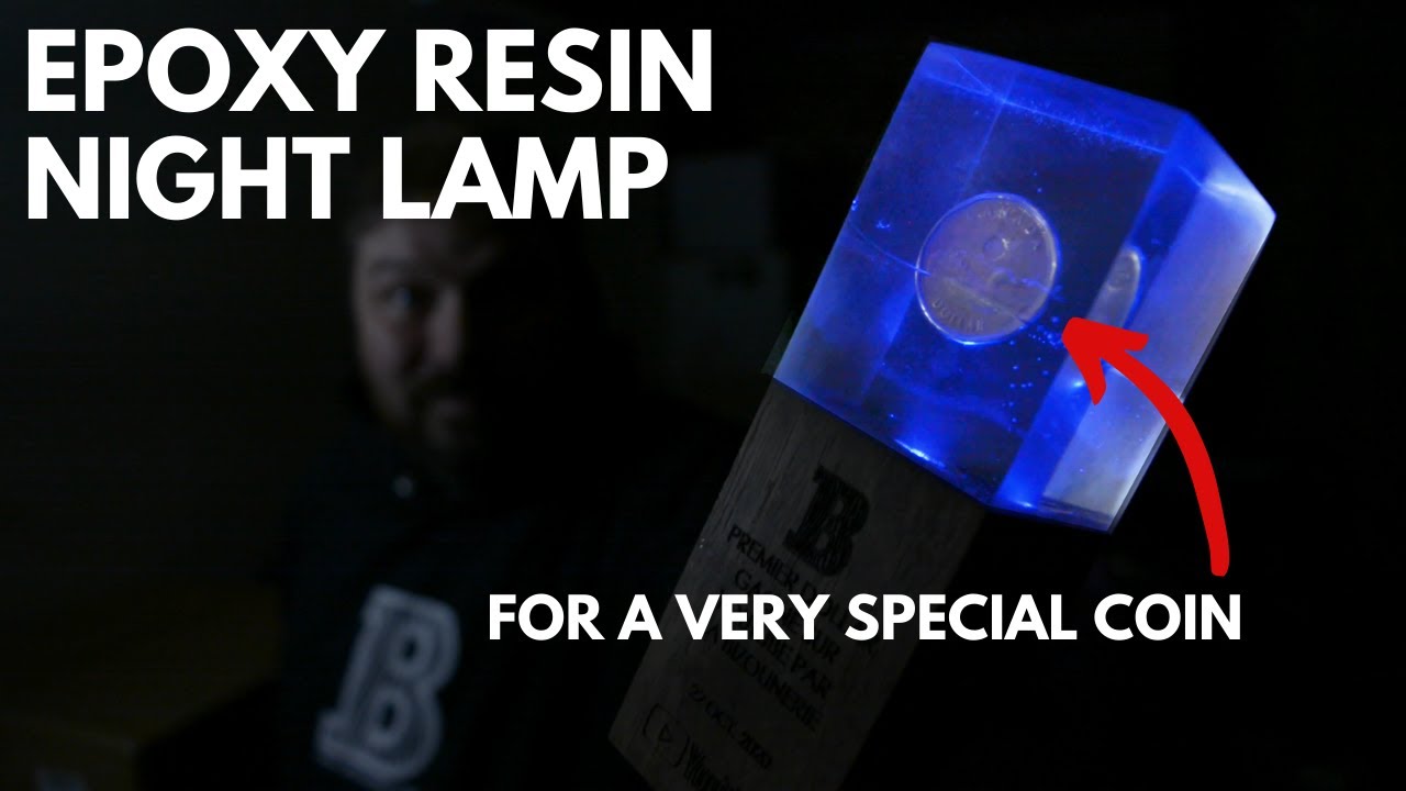 Résine époxy : fabriquez une lampe de nuit suspendue
