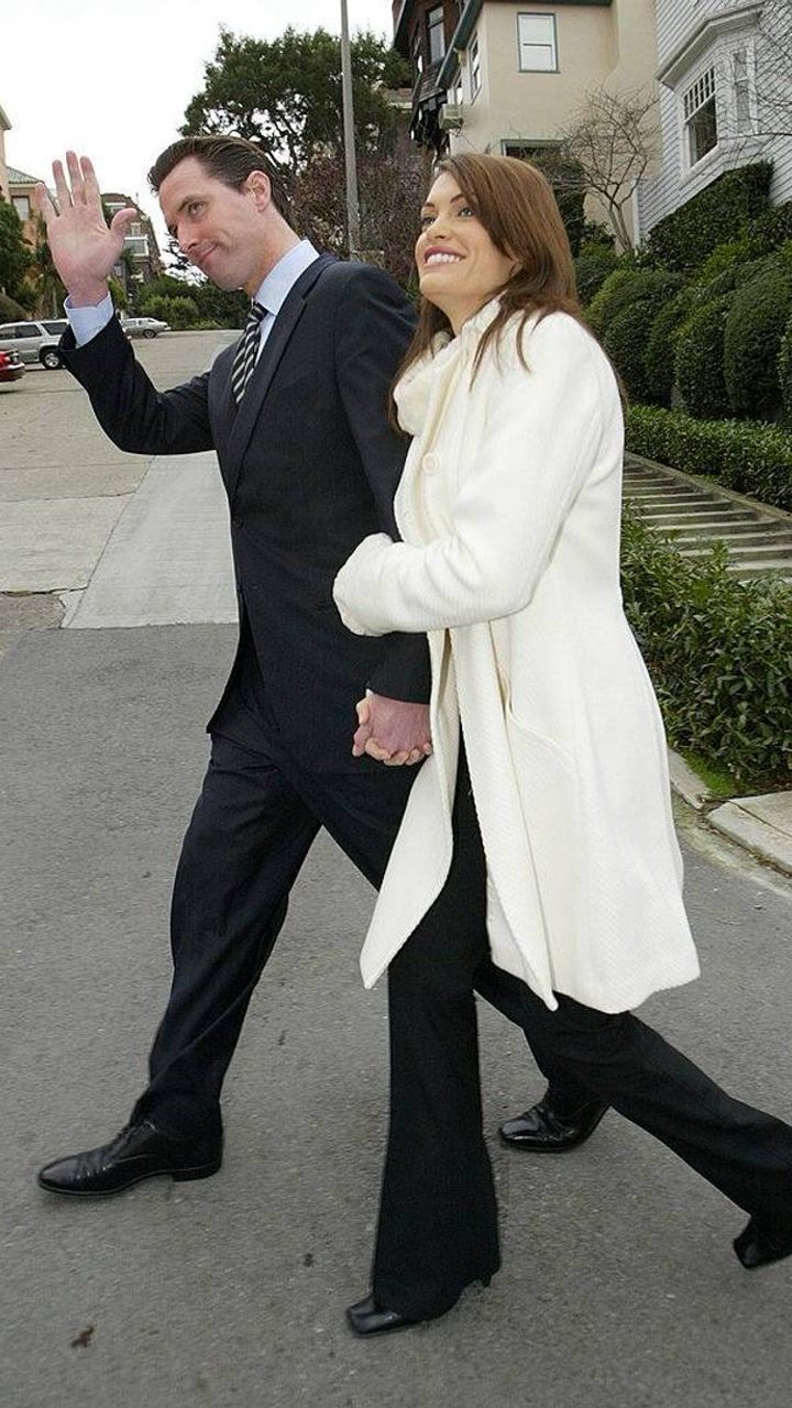 Gavin Newsom reveals law that showed his marriage to Kimberly Guilfoyle ...