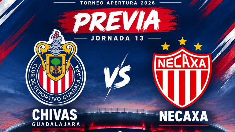 Chivas vs Necaxa: ¿Dónde y a qué hora ver en vivo el juego de la J13 ...