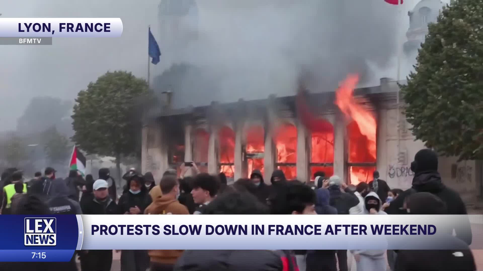 France grapples with rioting after cost-of-living protests turn violent