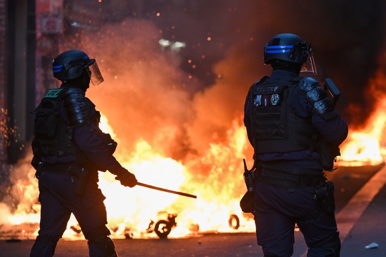 UN rights chief condemns Europe protests violence