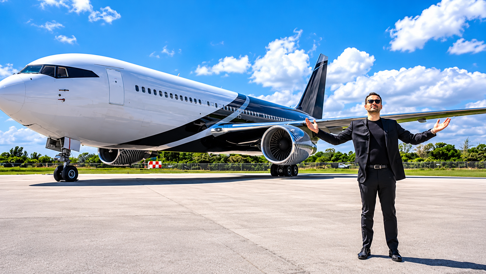 Inside one of the world's largest private luxury jets